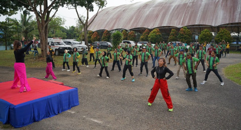 PEP Jambi Awali 2026 dengan Fun Walk “Sehat Bersama”